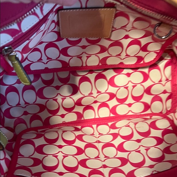Pink and Brown Tote Bag - Picture 7 of 16